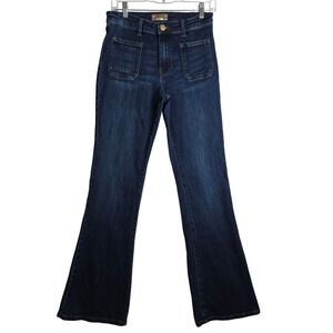 KUT from the Kloth Jeans Womens Size 4 ANA High Rise Flare Dark Wash Denim